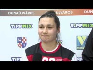 2016 12 30 DKKA Kispest Felso Anna nyilatkozik