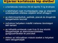 Partial curfew for 2 weeks’ time in Hungary