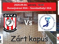 Bajnoki nyitány zárt kapuk mögött - Forrás: dunaujvaros.com Bajnoki nyitány zárt kapuk mögött - Forrás: dunaujvaros.com