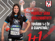 Szerződést hosszabbított Paróczy Sára!