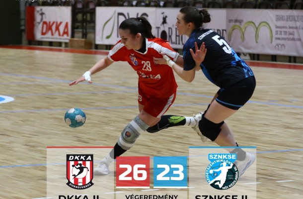 Hazai rangadót nyert a DKKA II