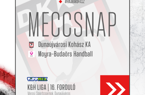 Hazai pályán csapunk össze a Moyra-Budaörs Handball együttesével
